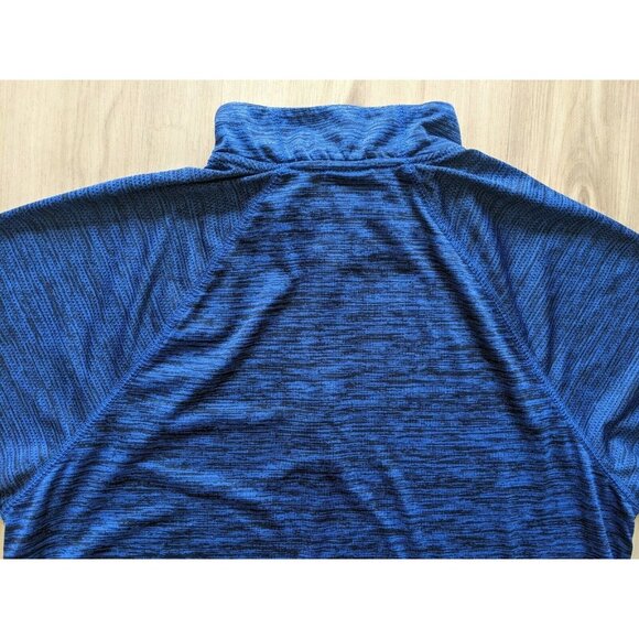 Utah Jazz Quarter Zip Blue Pullover NBA Mens Size Small - Picture 10 of 12